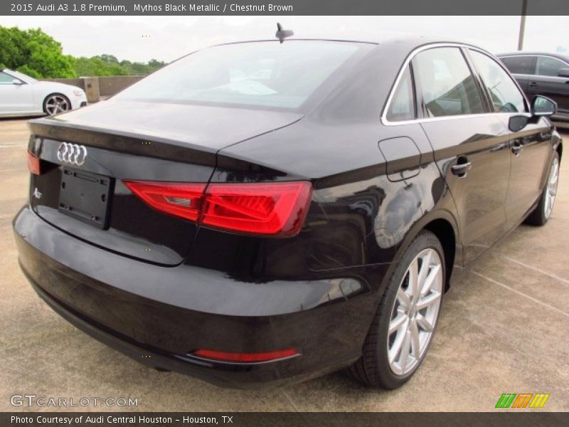 Mythos Black Metallic / Chestnut Brown 2015 Audi A3 1.8 Premium