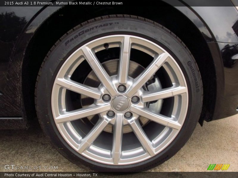 Mythos Black Metallic / Chestnut Brown 2015 Audi A3 1.8 Premium