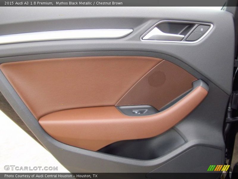 Mythos Black Metallic / Chestnut Brown 2015 Audi A3 1.8 Premium