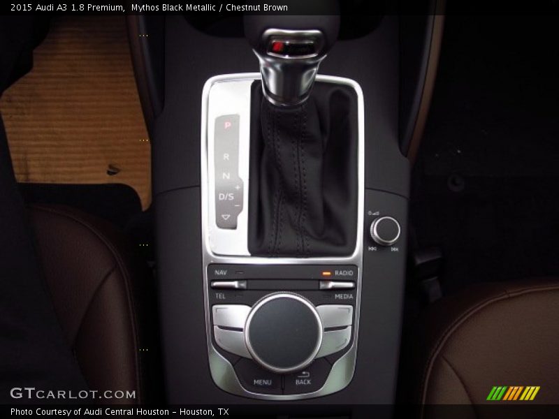 Mythos Black Metallic / Chestnut Brown 2015 Audi A3 1.8 Premium