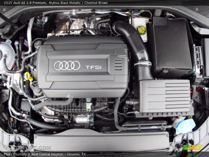 Mythos Black Metallic / Chestnut Brown 2015 Audi A3 1.8 Premium