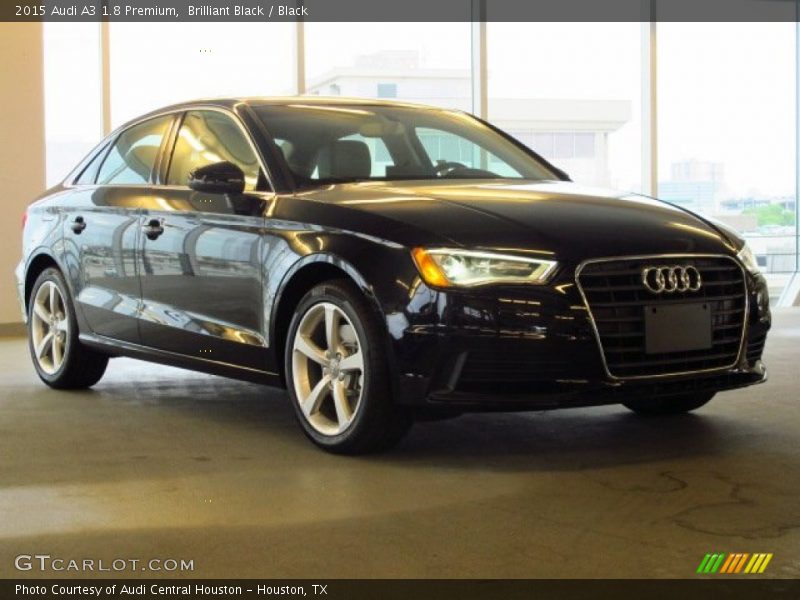 Brilliant Black / Black 2015 Audi A3 1.8 Premium