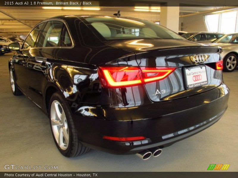 Brilliant Black / Black 2015 Audi A3 1.8 Premium
