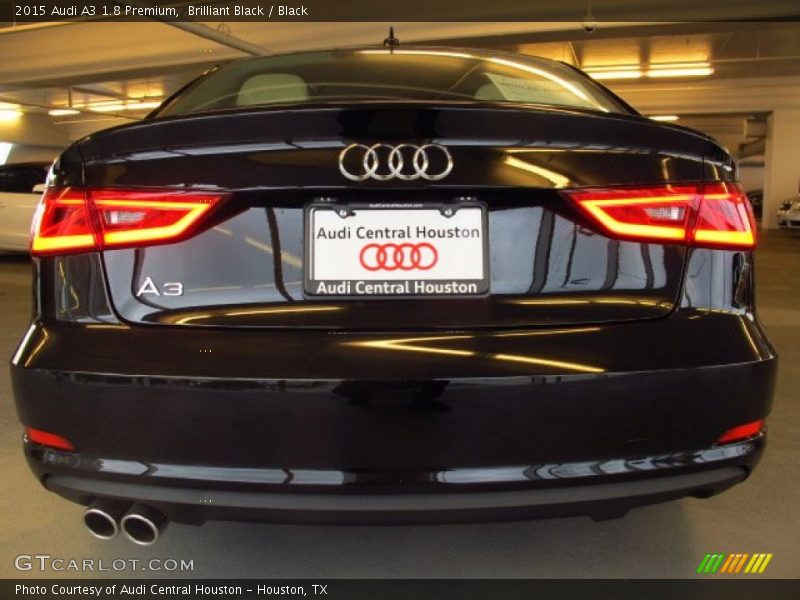 Brilliant Black / Black 2015 Audi A3 1.8 Premium