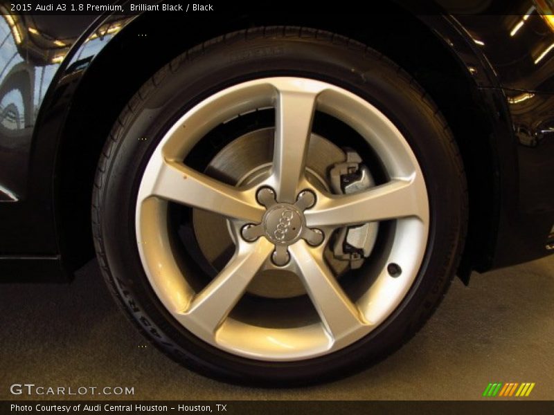 Brilliant Black / Black 2015 Audi A3 1.8 Premium