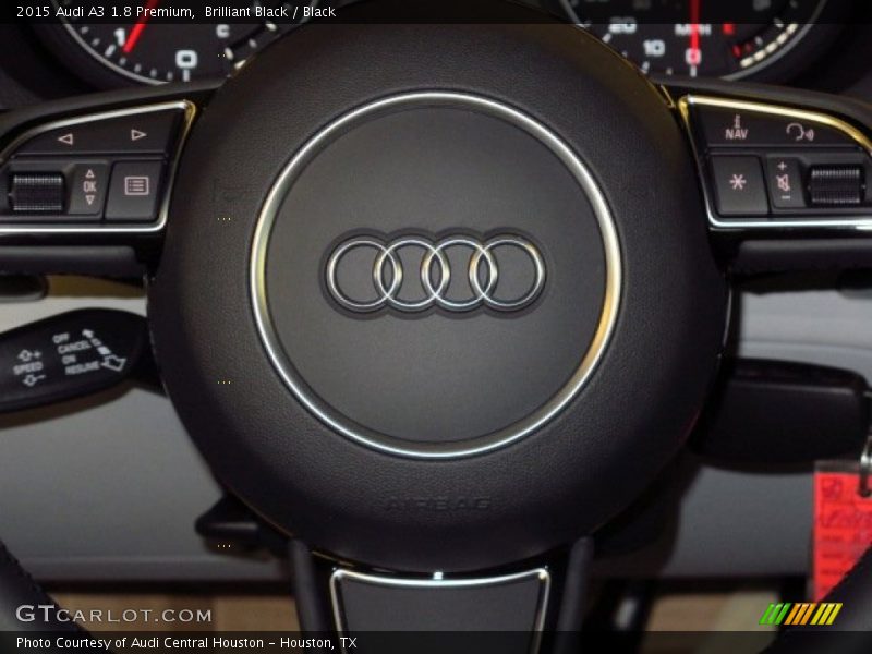 Brilliant Black / Black 2015 Audi A3 1.8 Premium