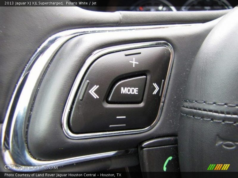 Controls of 2013 XJ XJL Supercharged