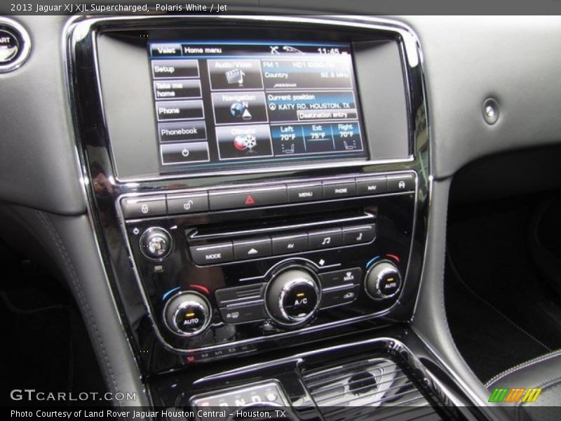 Controls of 2013 XJ XJL Supercharged