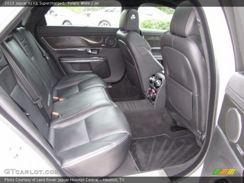 Rear Seat of 2013 XJ XJL Supercharged