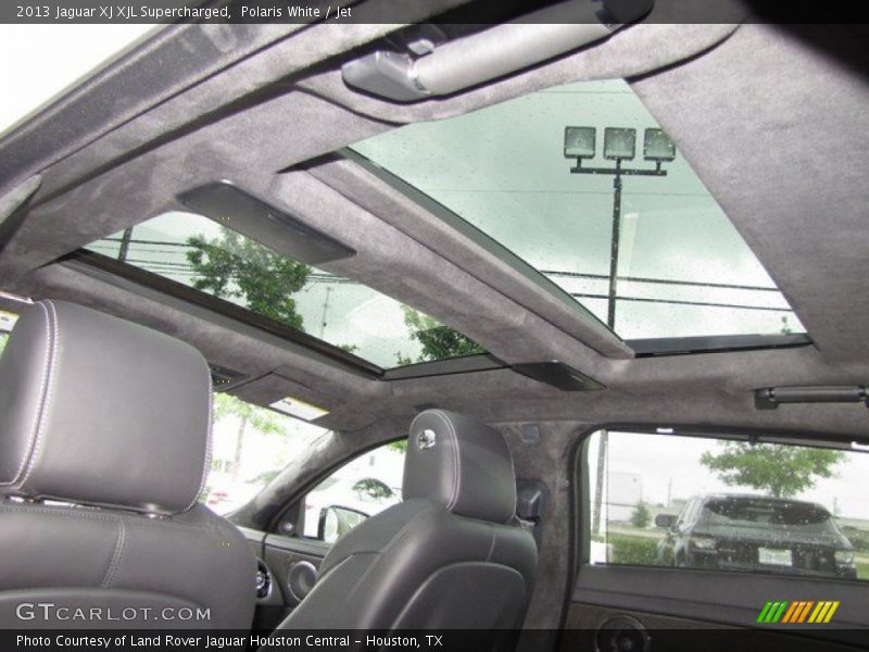Sunroof of 2013 XJ XJL Supercharged