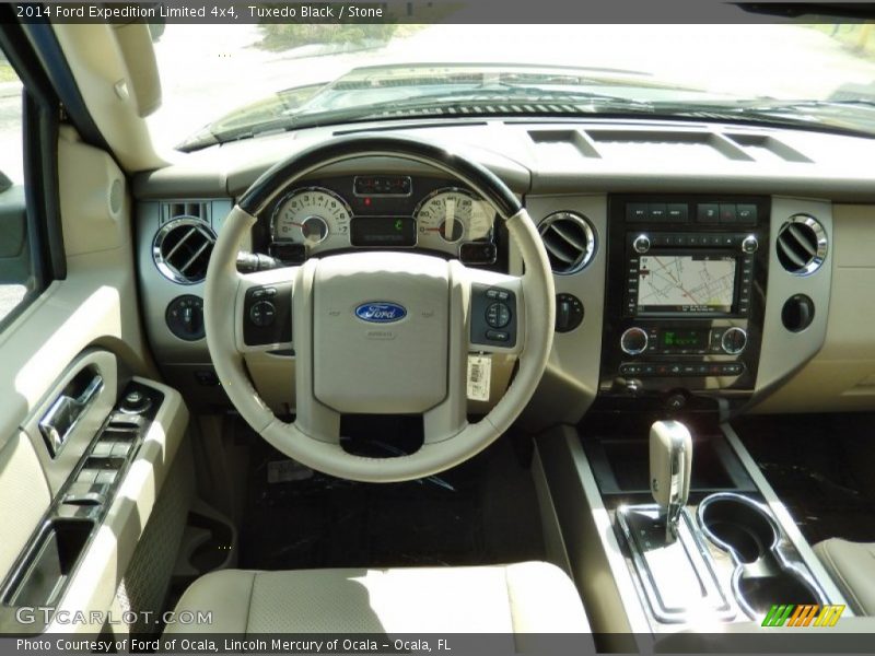 Dashboard of 2014 Expedition Limited 4x4