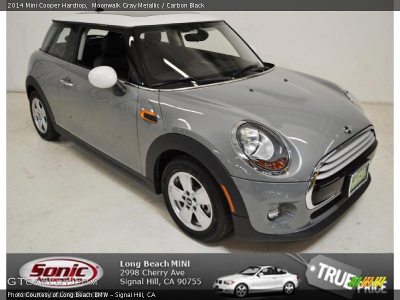 Moonwalk Gray Metallic / Carbon Black 2014 Mini Cooper Hardtop