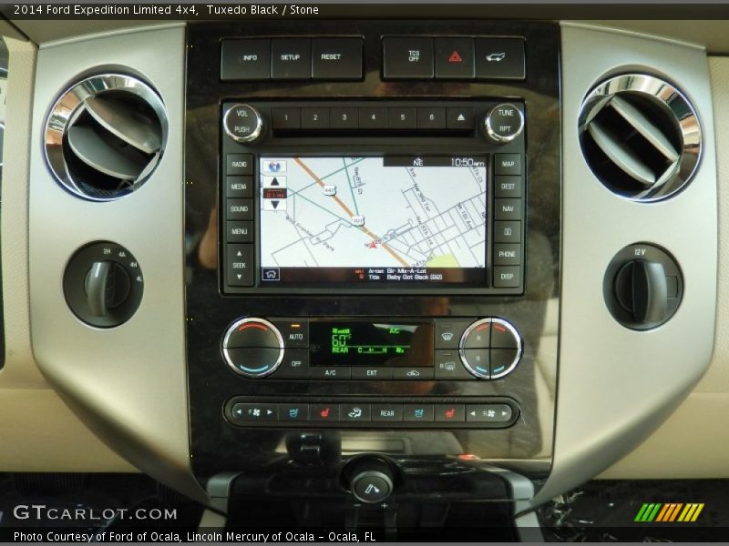 Controls of 2014 Expedition Limited 4x4