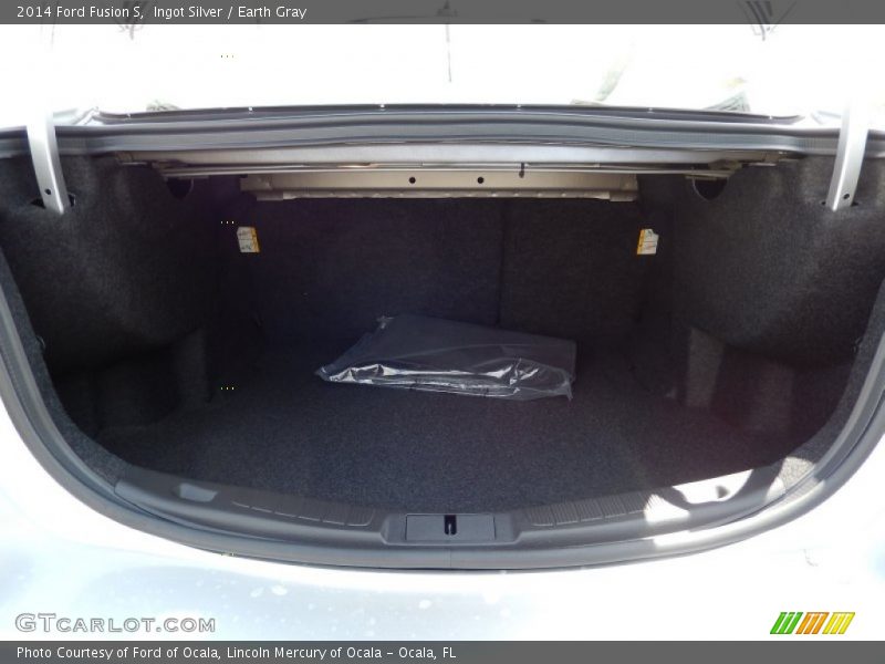Ingot Silver / Earth Gray 2014 Ford Fusion S