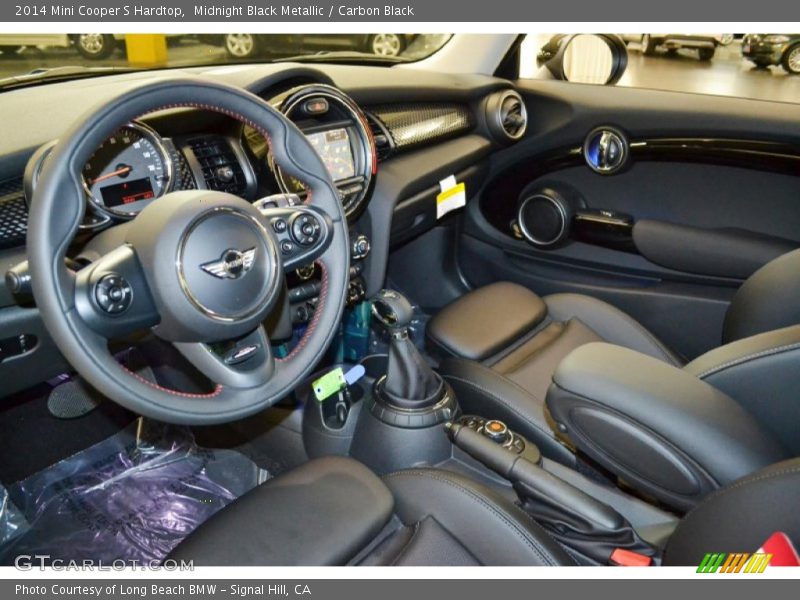  2014 Cooper S Hardtop Carbon Black Interior
