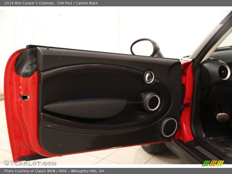 Chili Red / Carbon Black 2014 Mini Cooper S Clubman