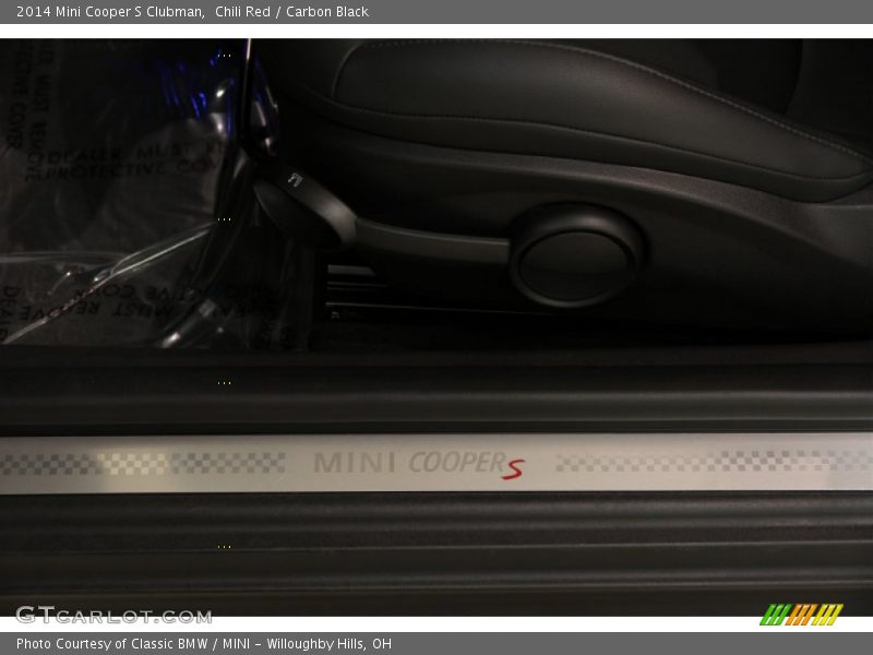 Chili Red / Carbon Black 2014 Mini Cooper S Clubman