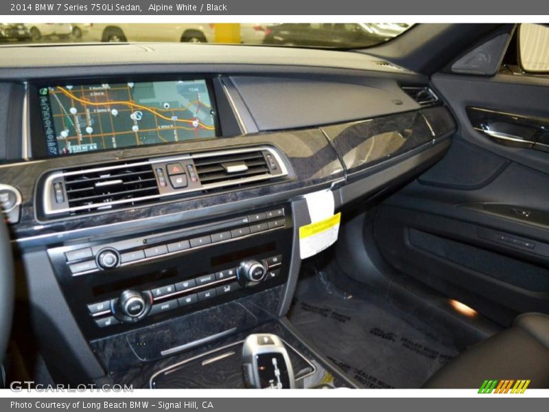 Alpine White / Black 2014 BMW 7 Series 750Li Sedan