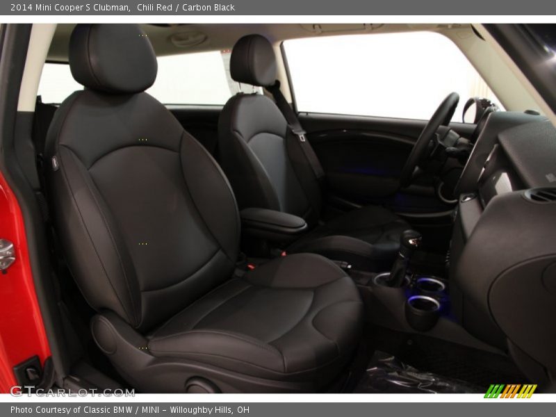 Chili Red / Carbon Black 2014 Mini Cooper S Clubman