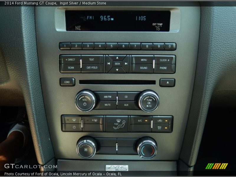 Ingot Silver / Medium Stone 2014 Ford Mustang GT Coupe