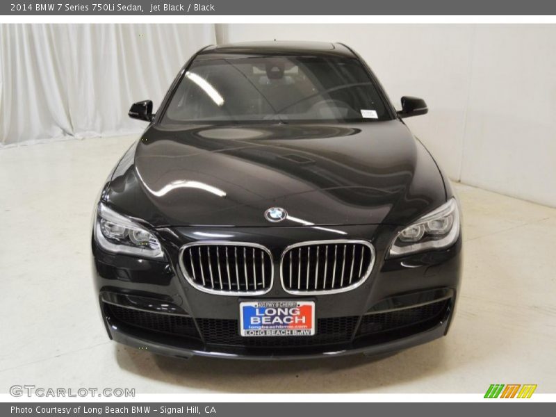 Jet Black / Black 2014 BMW 7 Series 750Li Sedan