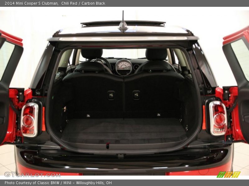 Chili Red / Carbon Black 2014 Mini Cooper S Clubman