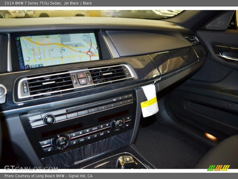 Jet Black / Black 2014 BMW 7 Series 750Li Sedan