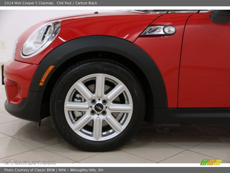 Chili Red / Carbon Black 2014 Mini Cooper S Clubman
