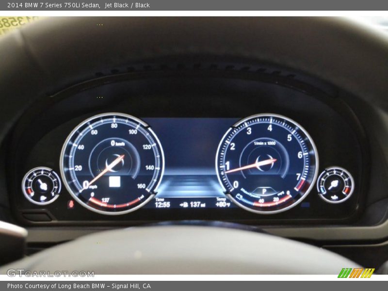 Jet Black / Black 2014 BMW 7 Series 750Li Sedan