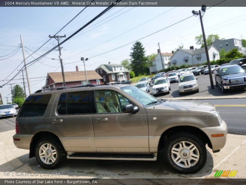 Mineral Gray Metallic / Medium Dark Parchment 2004 Mercury Mountaineer V8 AWD