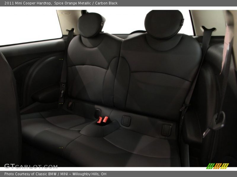 Rear Seat of 2011 Cooper Hardtop