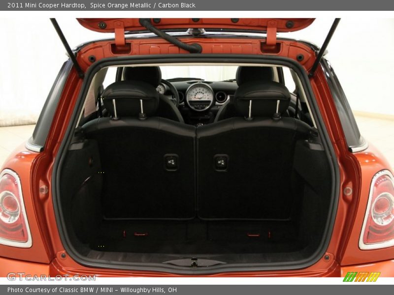  2011 Cooper Hardtop Trunk