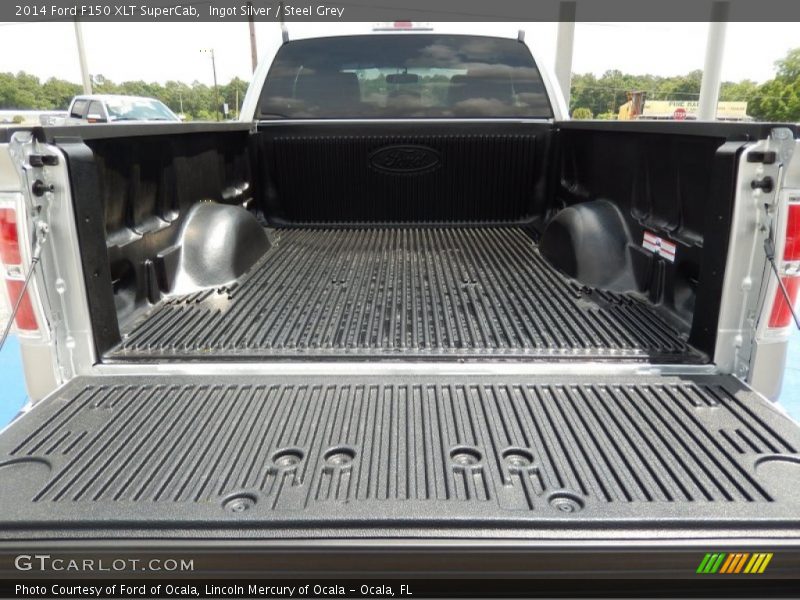Ingot Silver / Steel Grey 2014 Ford F150 XLT SuperCab