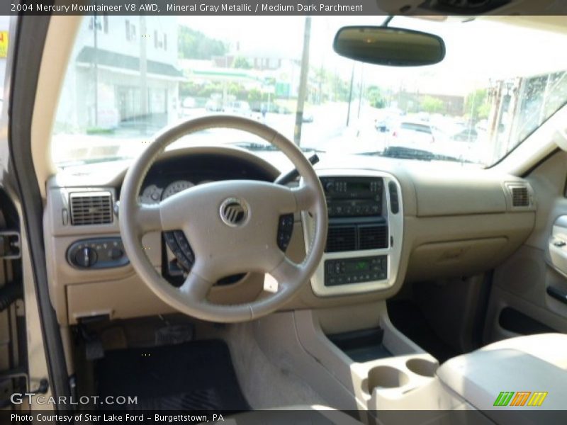 Mineral Gray Metallic / Medium Dark Parchment 2004 Mercury Mountaineer V8 AWD
