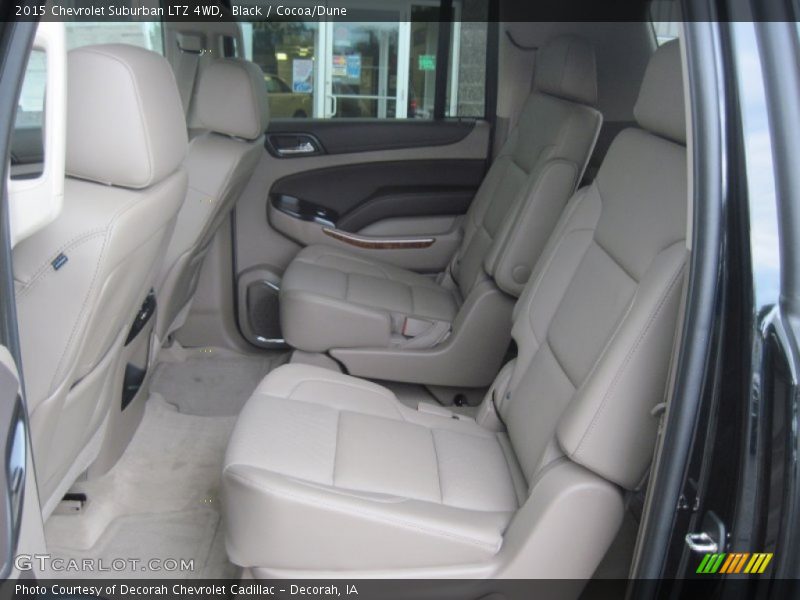 Black / Cocoa/Dune 2015 Chevrolet Suburban LTZ 4WD