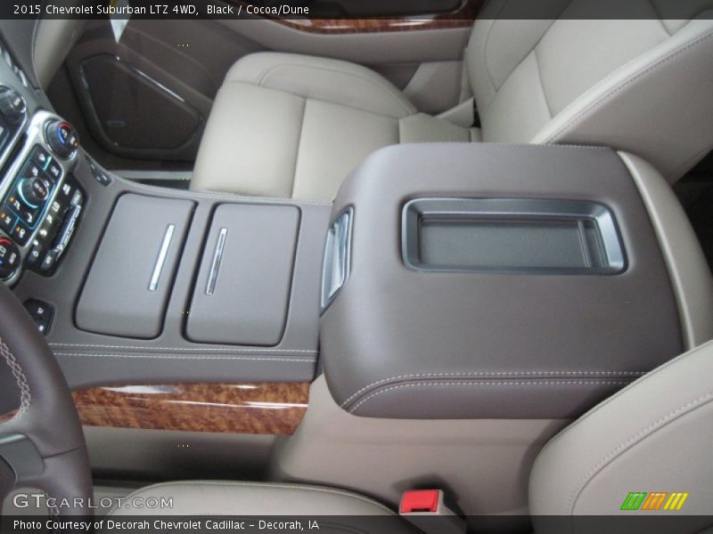 Black / Cocoa/Dune 2015 Chevrolet Suburban LTZ 4WD