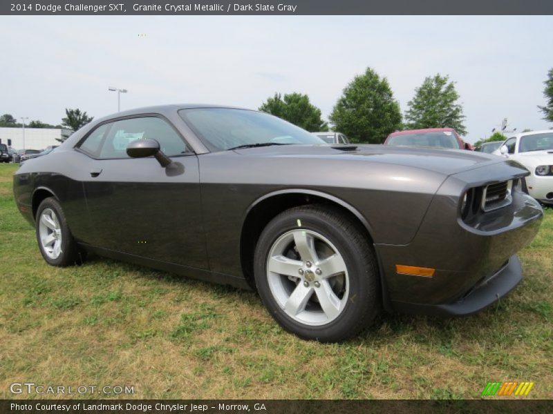 Granite Crystal Metallic / Dark Slate Gray 2014 Dodge Challenger SXT