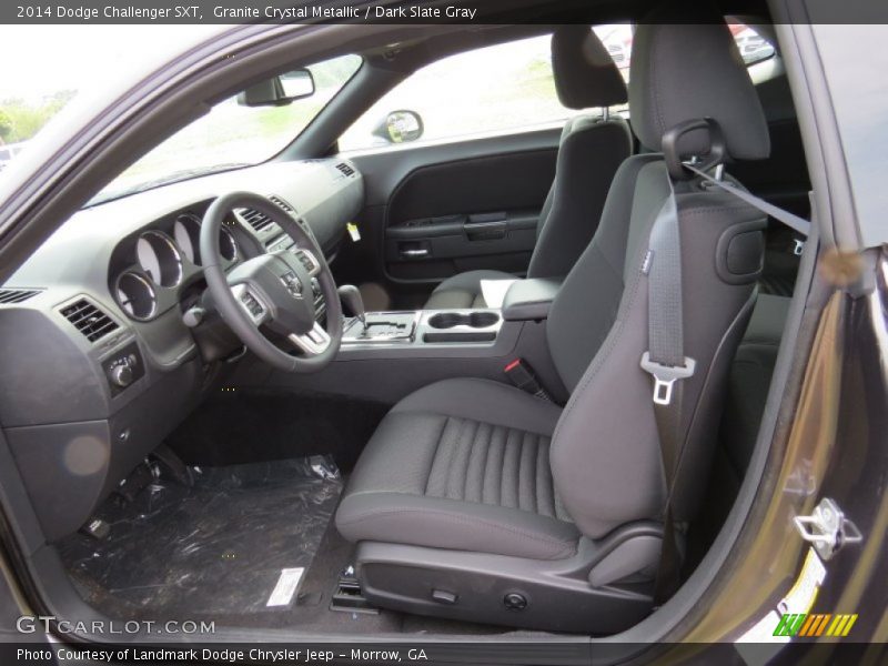 Granite Crystal Metallic / Dark Slate Gray 2014 Dodge Challenger SXT