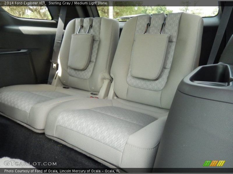 Sterling Gray / Medium Light Stone 2014 Ford Explorer XLT