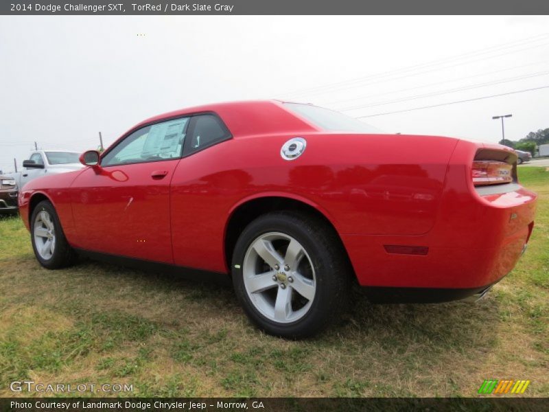 TorRed / Dark Slate Gray 2014 Dodge Challenger SXT