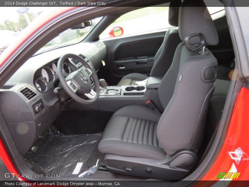 TorRed / Dark Slate Gray 2014 Dodge Challenger SXT