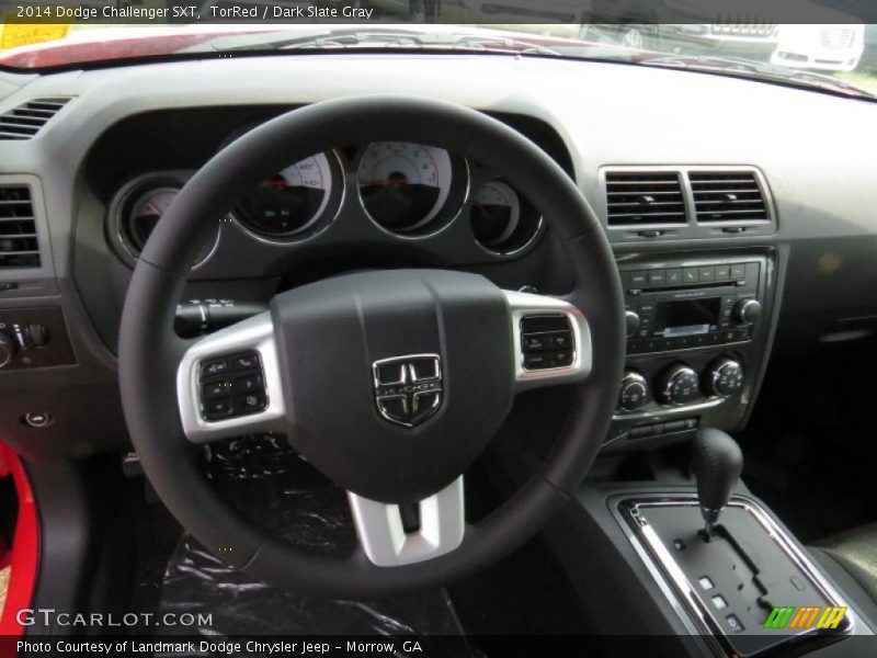 TorRed / Dark Slate Gray 2014 Dodge Challenger SXT