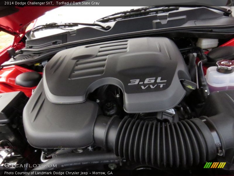 TorRed / Dark Slate Gray 2014 Dodge Challenger SXT