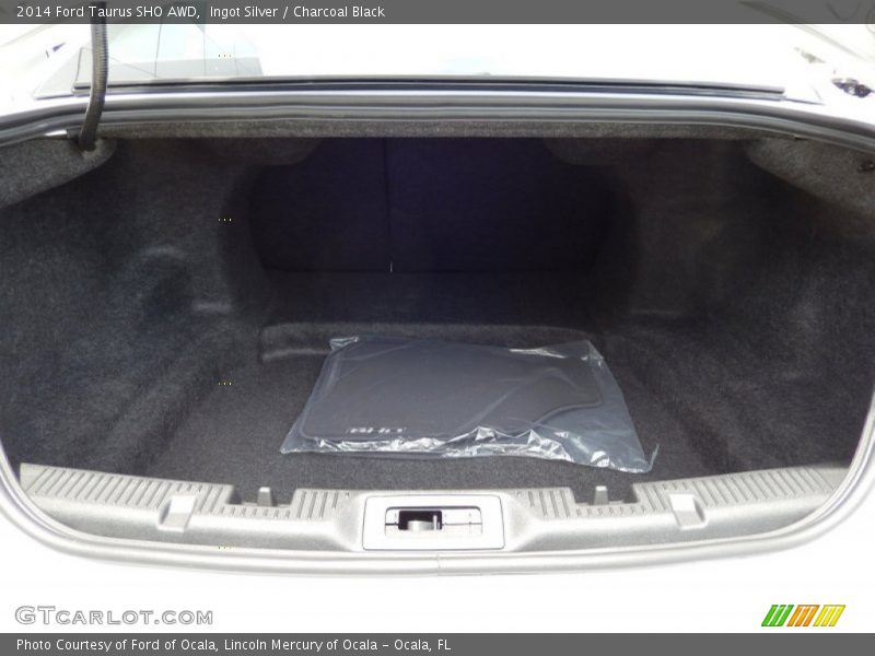 Ingot Silver / Charcoal Black 2014 Ford Taurus SHO AWD