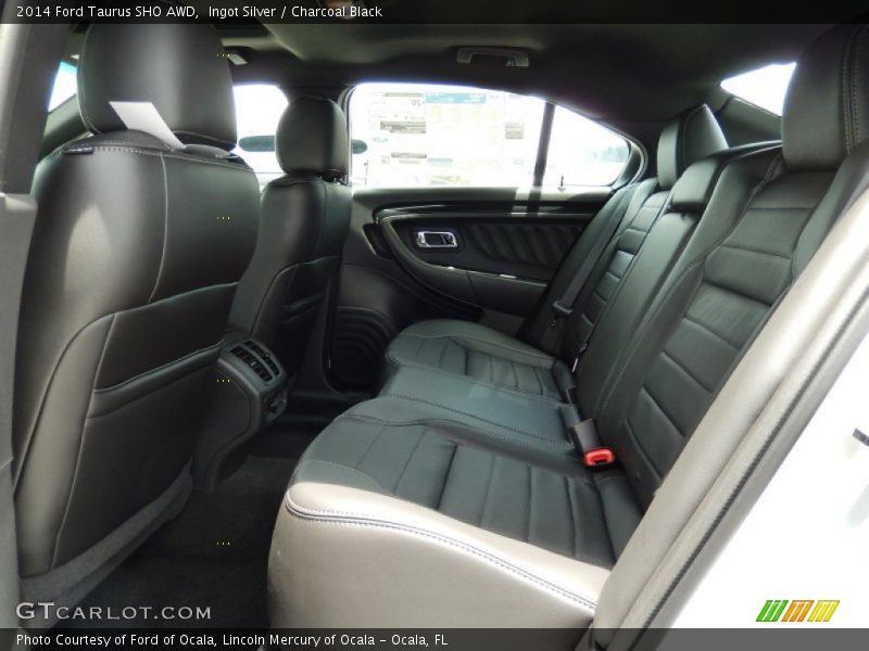 Ingot Silver / Charcoal Black 2014 Ford Taurus SHO AWD