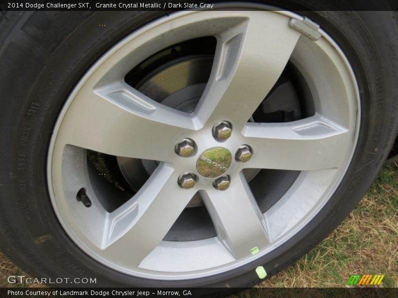 Granite Crystal Metallic / Dark Slate Gray 2014 Dodge Challenger SXT