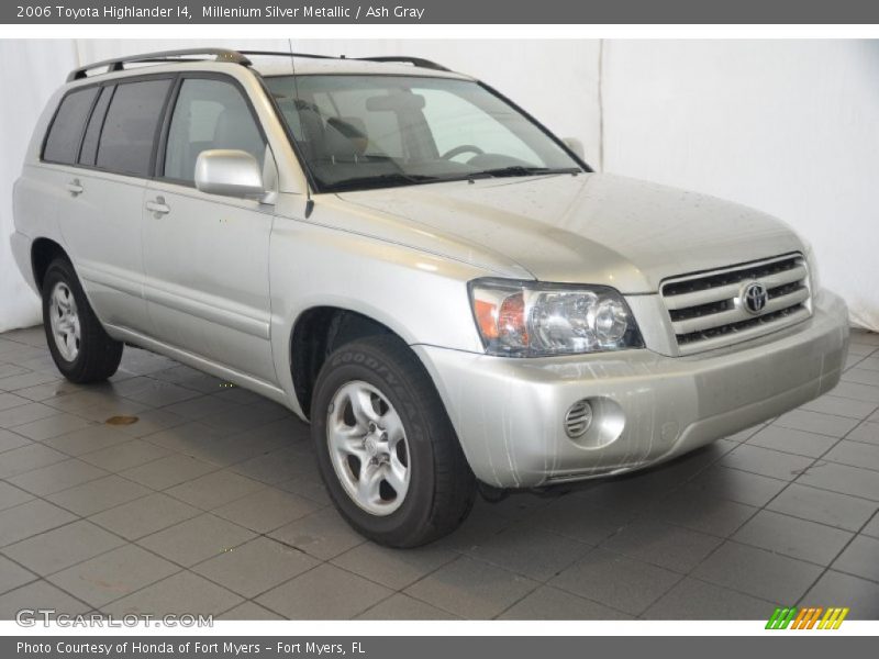 Millenium Silver Metallic / Ash Gray 2006 Toyota Highlander I4