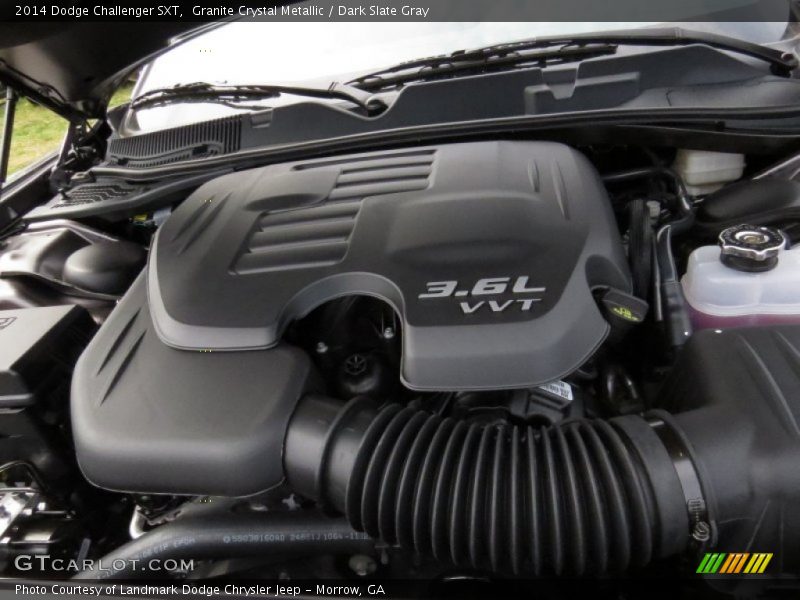 Granite Crystal Metallic / Dark Slate Gray 2014 Dodge Challenger SXT