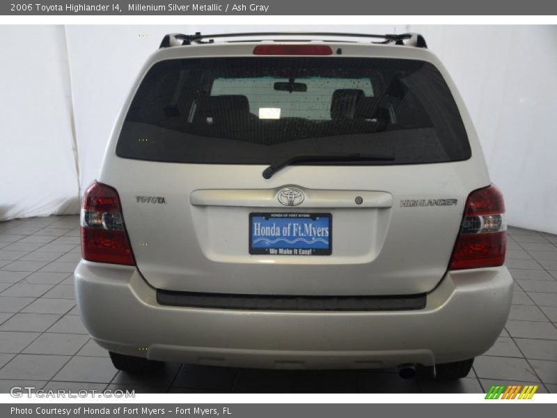 Millenium Silver Metallic / Ash Gray 2006 Toyota Highlander I4
