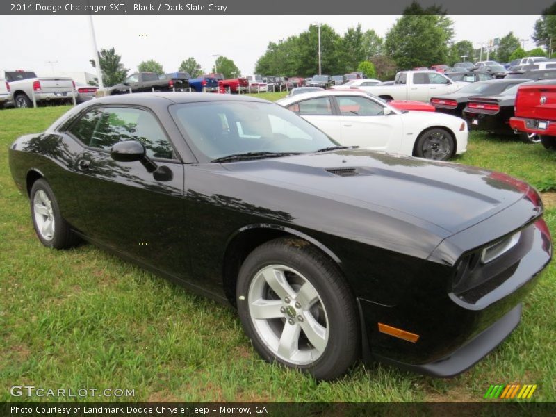 Black / Dark Slate Gray 2014 Dodge Challenger SXT